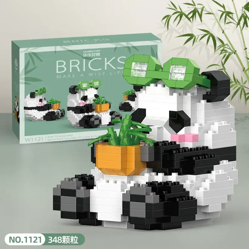 Chinese Panda Micro Part Blocks for Kids - Image 6