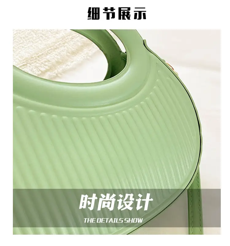 2023 Green Pleated Crossbody Bag for Women — feature 3