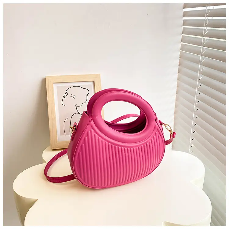 2023 Green Pleated Crossbody Bag for Women - Image 3