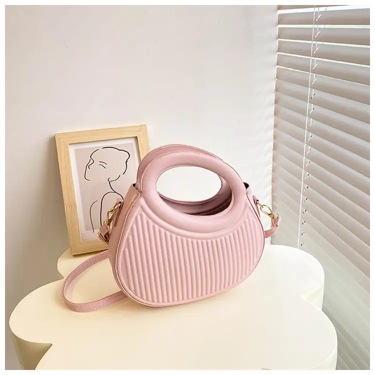 2023 Green Pleated Crossbody Bag for Women - Image 5