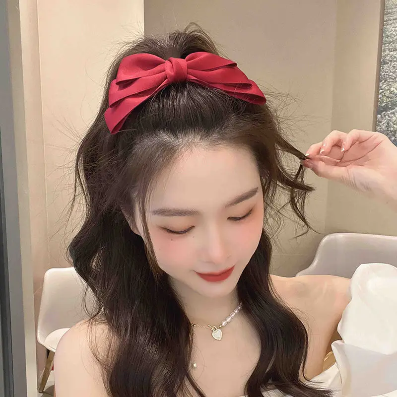 Children's Bow Hairpin for Girls Women Back of Head Sweet Cute — feature 2