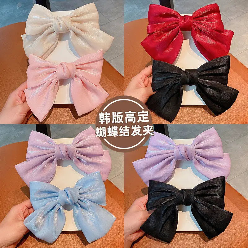 Children's Bow Hairpin for Girls Women Back of Head Sweet Cute - Image 5