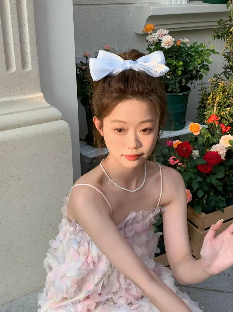 Summer Cream Bow Hairpin for Girls — feature 10