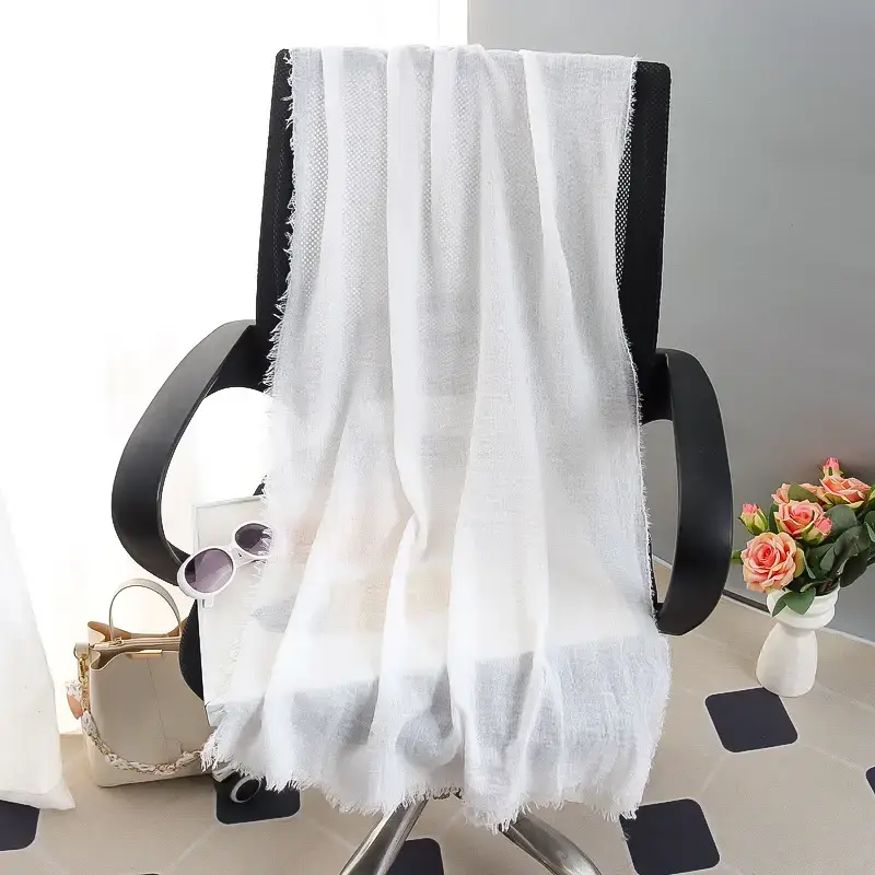 New Spring Summer Headscarf for Women Silk Tan Large - Image 14