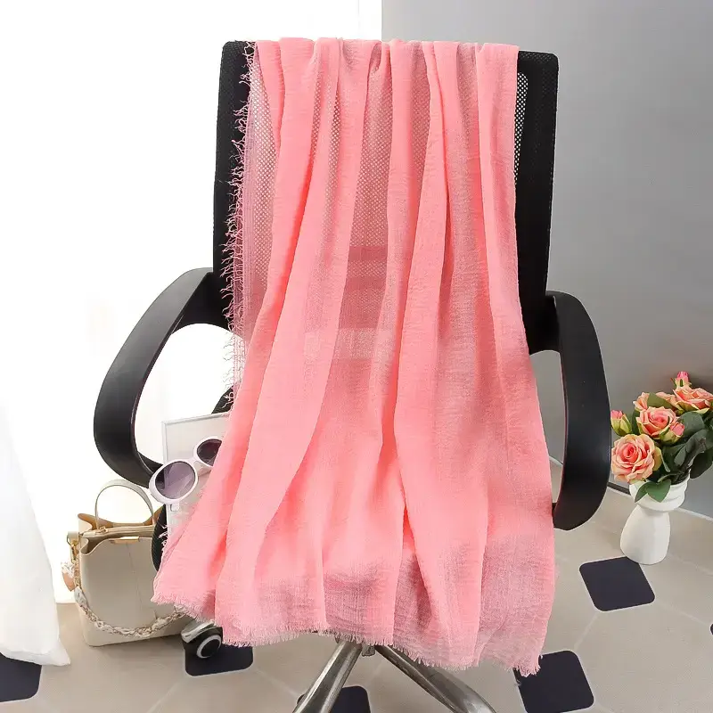 New Spring Summer Headscarf for Women Silk Tan Large - Image 15