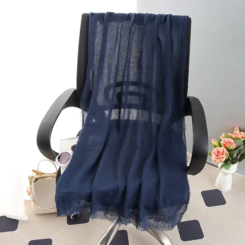 New Spring Summer Headscarf for Women Silk Tan Large - Image 21