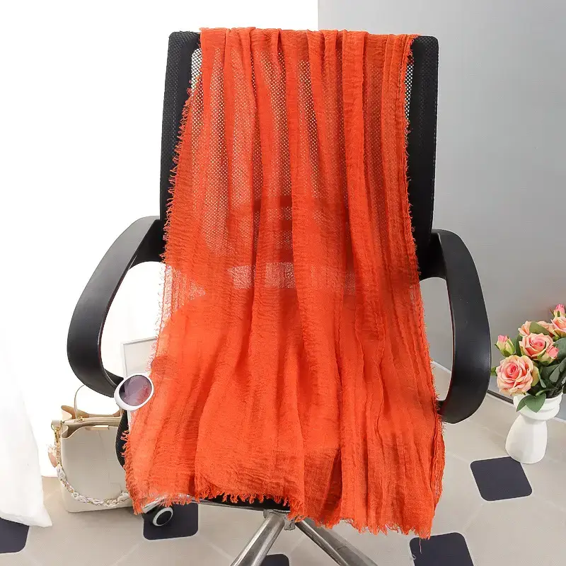 New Spring Summer Headscarf for Women Silk Tan Large - Image 23