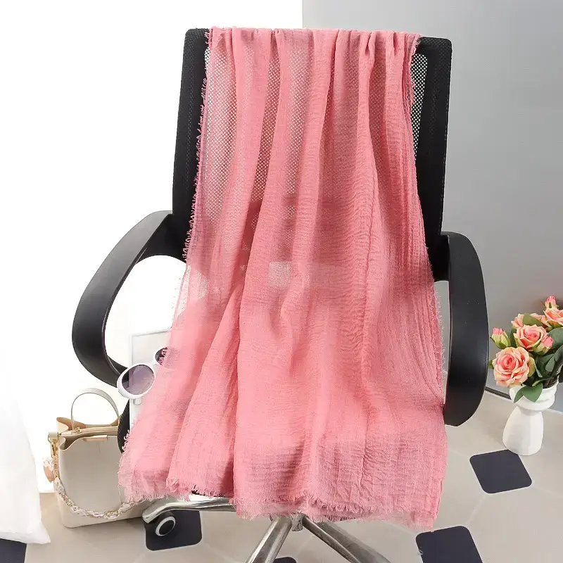 New Spring Summer Headscarf for Women Silk Tan Large - Image 24