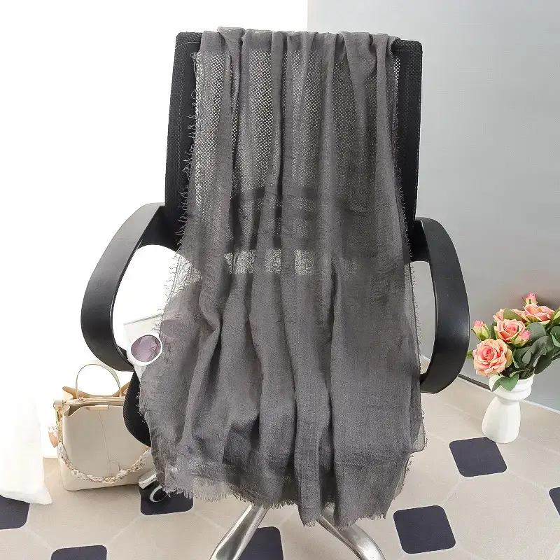 New Spring Summer Headscarf for Women Silk Tan Large - Image 32
