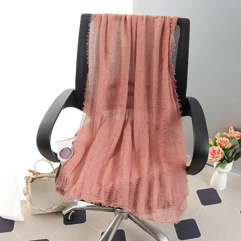 New Spring Summer Headscarf for Women Silk Tan Large - Image 38