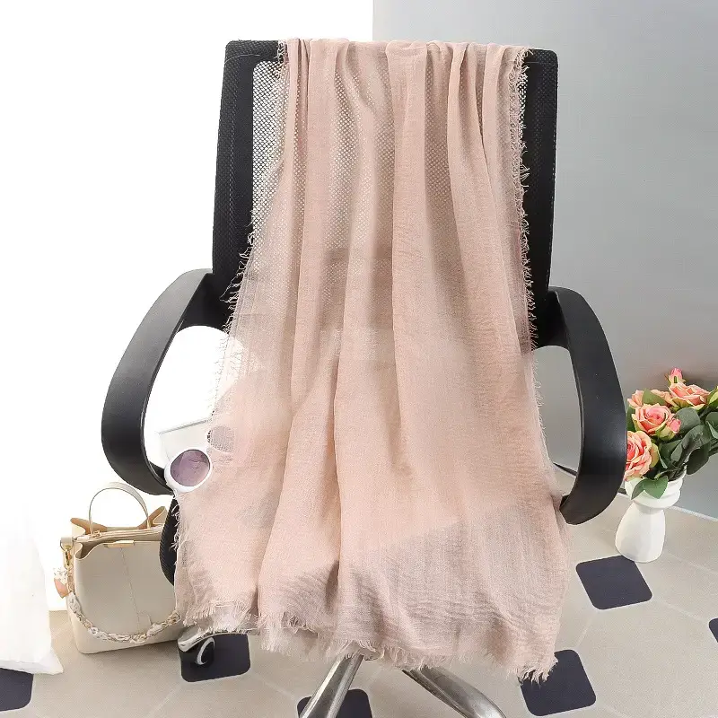 New Spring Summer Headscarf for Women Silk Tan Large - Image 40