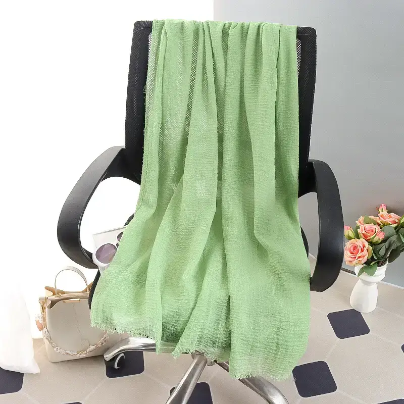 New Spring Summer Headscarf for Women Silk Tan Large - Image 43