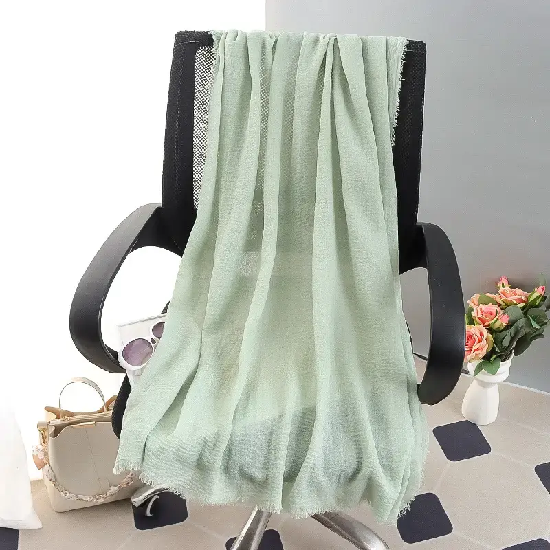 New Spring Summer Headscarf for Women Silk Tan Large - Image 44