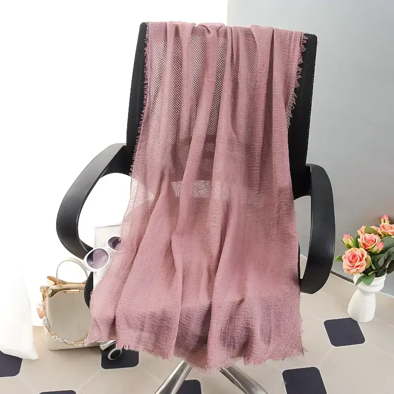 New Spring Summer Headscarf for Women Silk Tan Large - Image 9