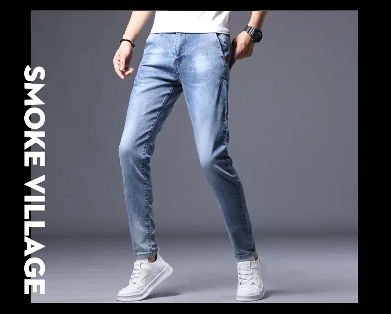 2025 Slim Fit Men's Xintang Jeans Small Feet — feature 20