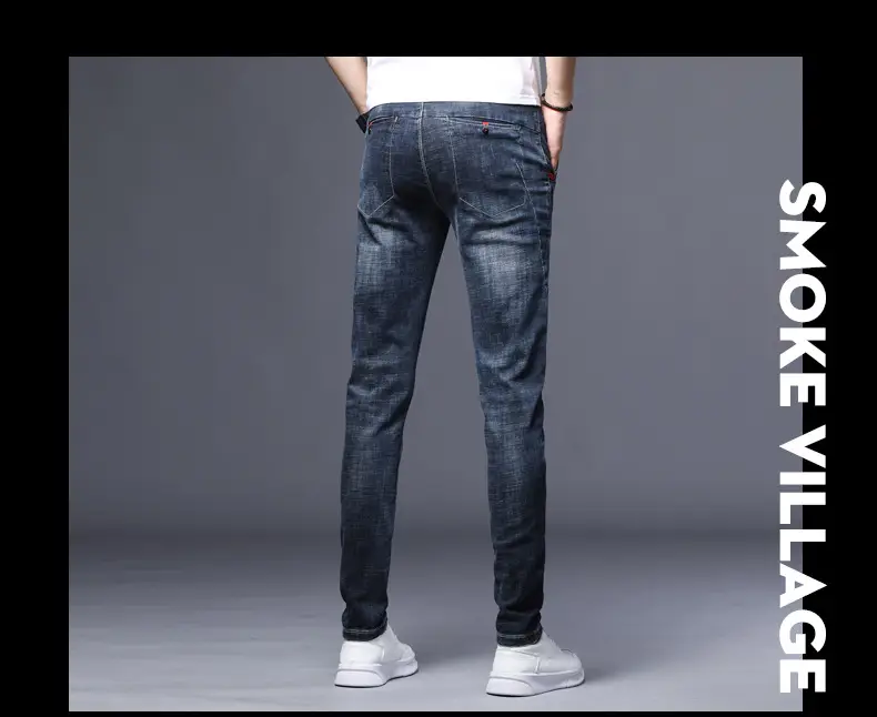 2025 Slim Fit Men's Xintang Jeans Small Feet — feature 24