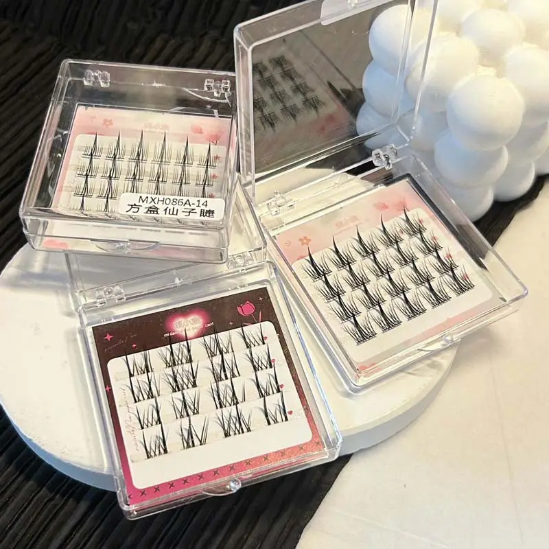Honey Small Box Travel Series False Eyelashes White Moonlight - Image 18