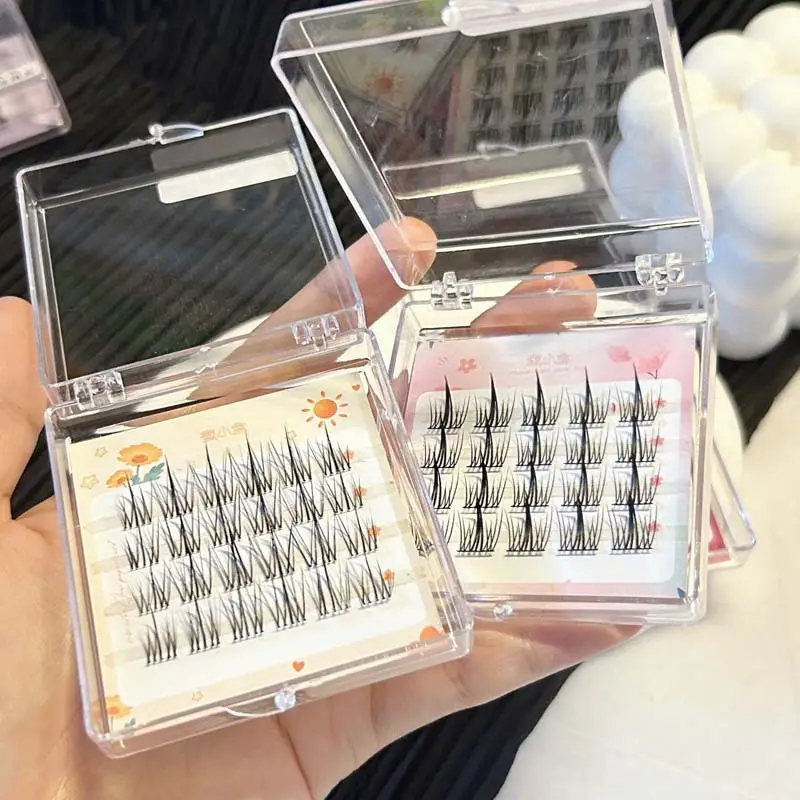 Honey Small Box Travel Series False Eyelashes White Moonlight - Image 19