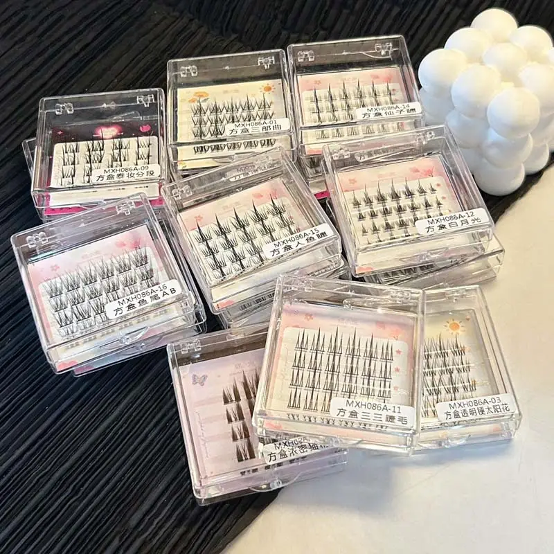 Honey Small Box Travel Series False Eyelashes White Moonlight — feature 2