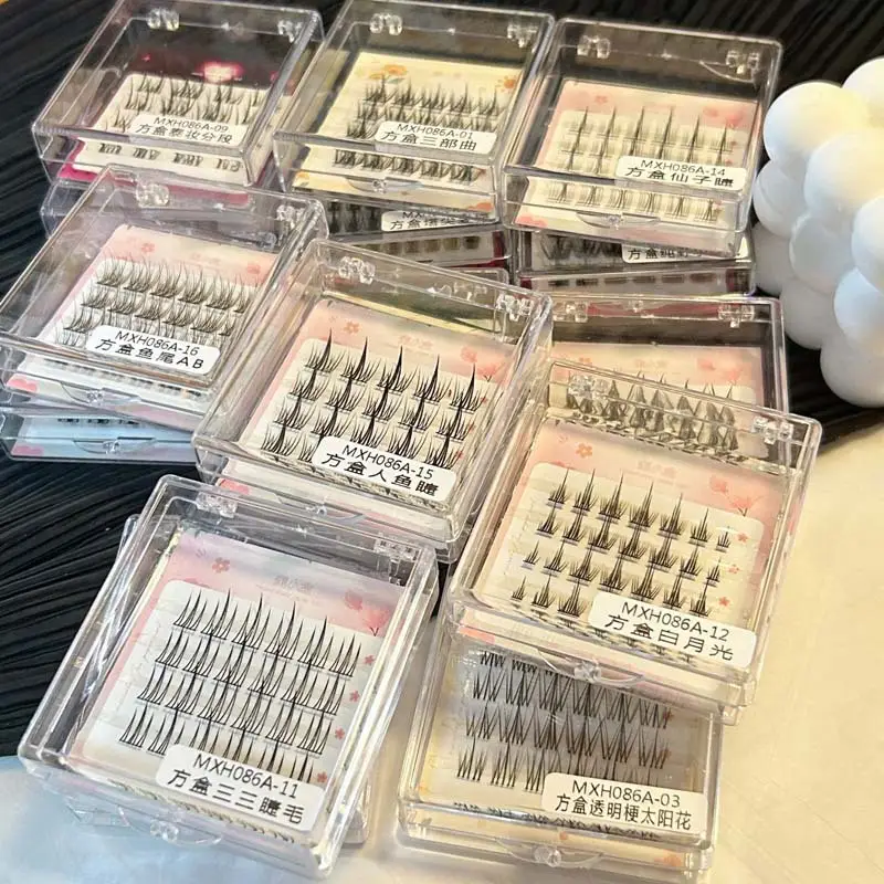 Honey Small Box Travel Series False Eyelashes White Moonlight — feature 3