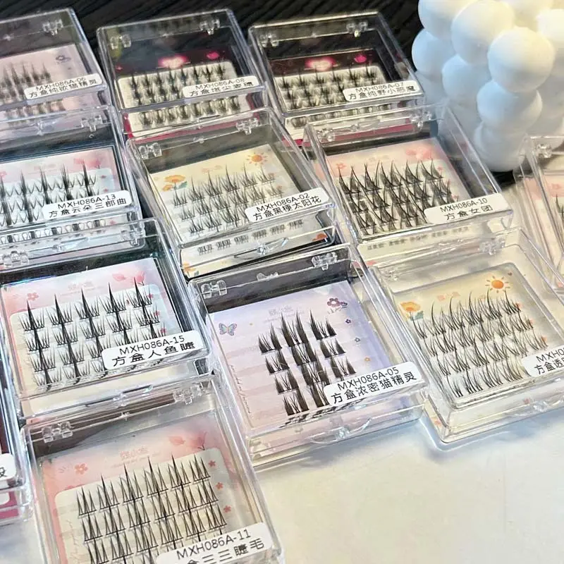 Honey Small Box Travel Series False Eyelashes White Moonlight — feature 5