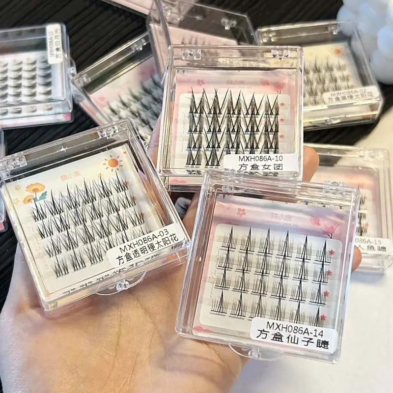 Honey Small Box Travel Series False Eyelashes White Moonlight — feature 7