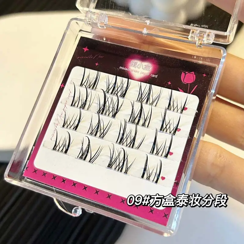 09# Thai makeup segmented false eyelashes