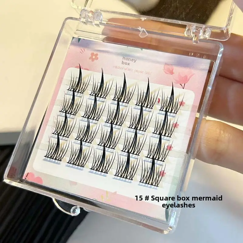 Honey Small Box Travel Series False Eyelashes White Moonlight - Image 15