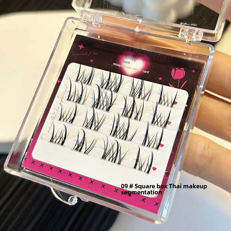 Honey Small Box Travel Series False Eyelashes White Moonlight - Image 9