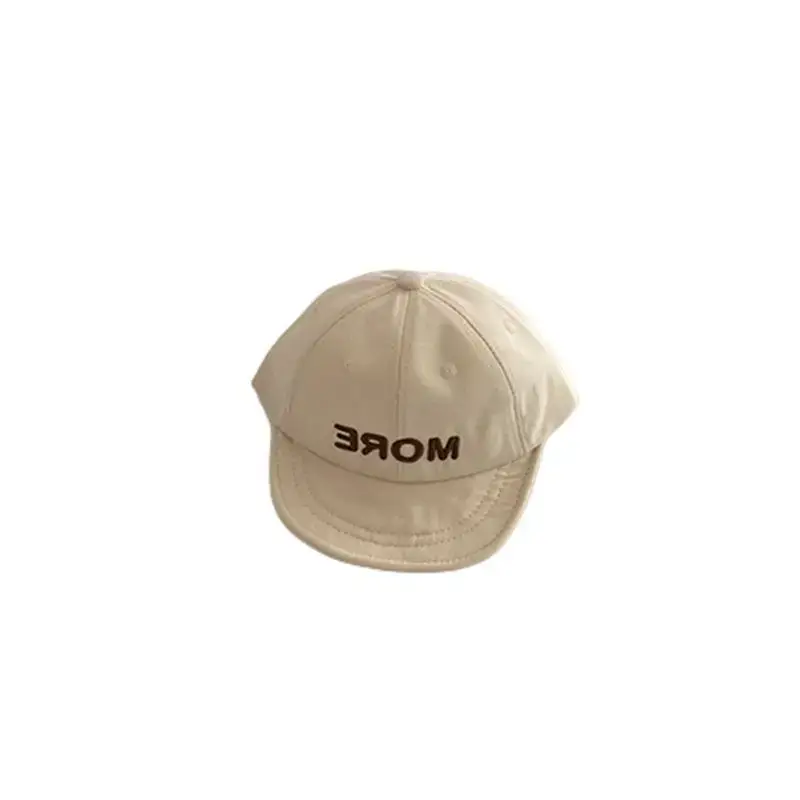 Baby Cap Spring Autumn Letter Embroidered Soft Brim