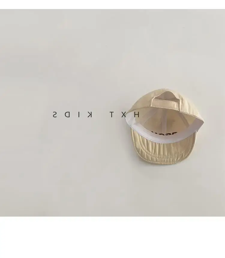 Baby Cap Spring Autumn Letter Embroidered Soft Brim — feature 11