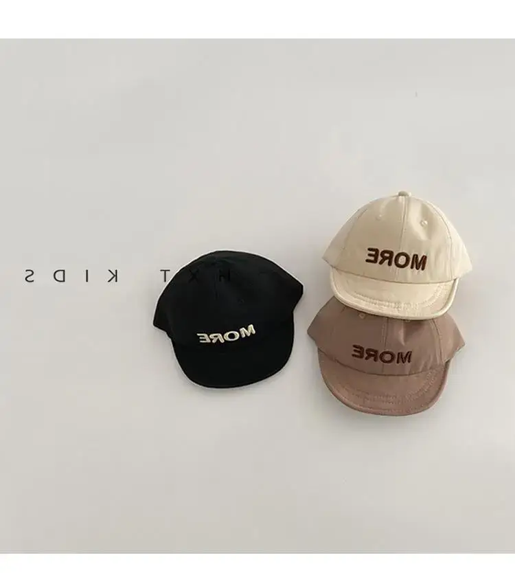 Baby Cap Spring Autumn Letter Embroidered Soft Brim — feature 3