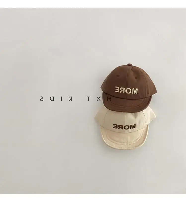 Baby Cap Spring Autumn Letter Embroidered Soft Brim — feature 4