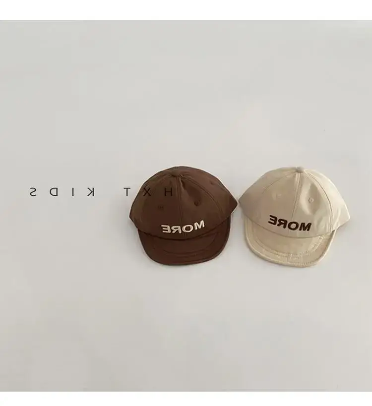 Baby Cap Spring Autumn Letter Embroidered Soft Brim — feature 5