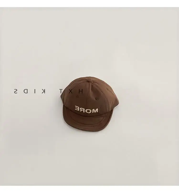 Baby Cap Spring Autumn Letter Embroidered Soft Brim — feature 8