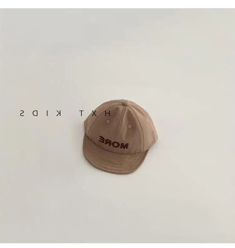 Baby Cap Spring Autumn Letter Embroidered Soft Brim — feature 9
