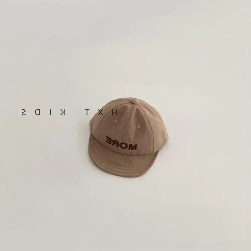 Baby Cap Spring Autumn Letter Embroidered Soft Brim