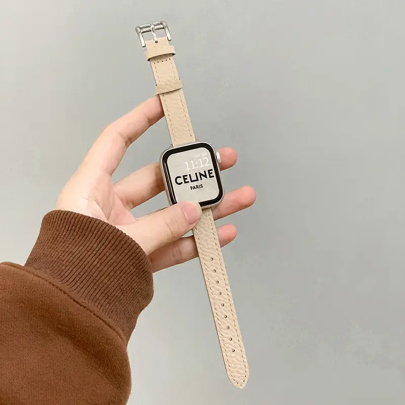 Apple Watch SE Leather Strap Watch for Girls Autumn Winter
