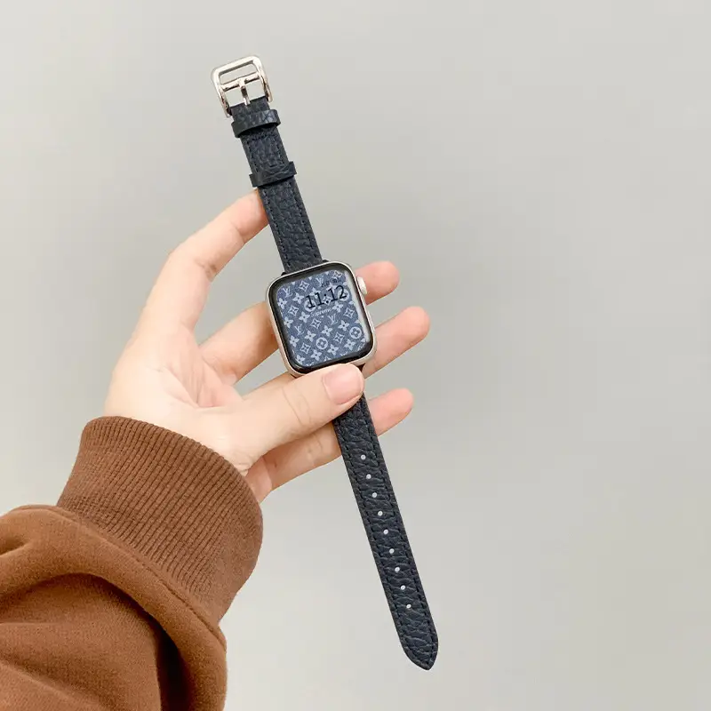 Apple Watch SE Leather Strap Watch for Girls Autumn Winter