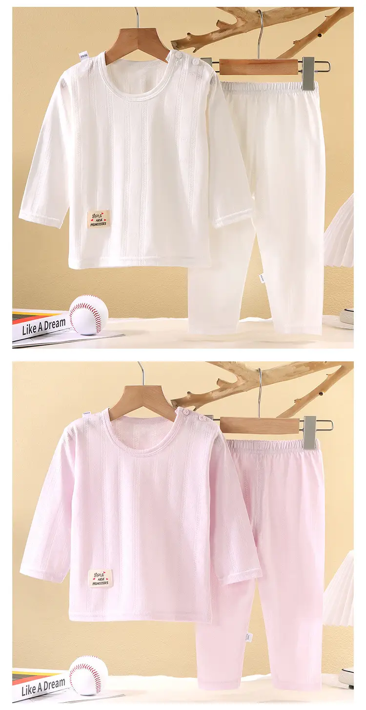 Summer Light Green Kids Pajamas Set 9-10Y — feature 8
