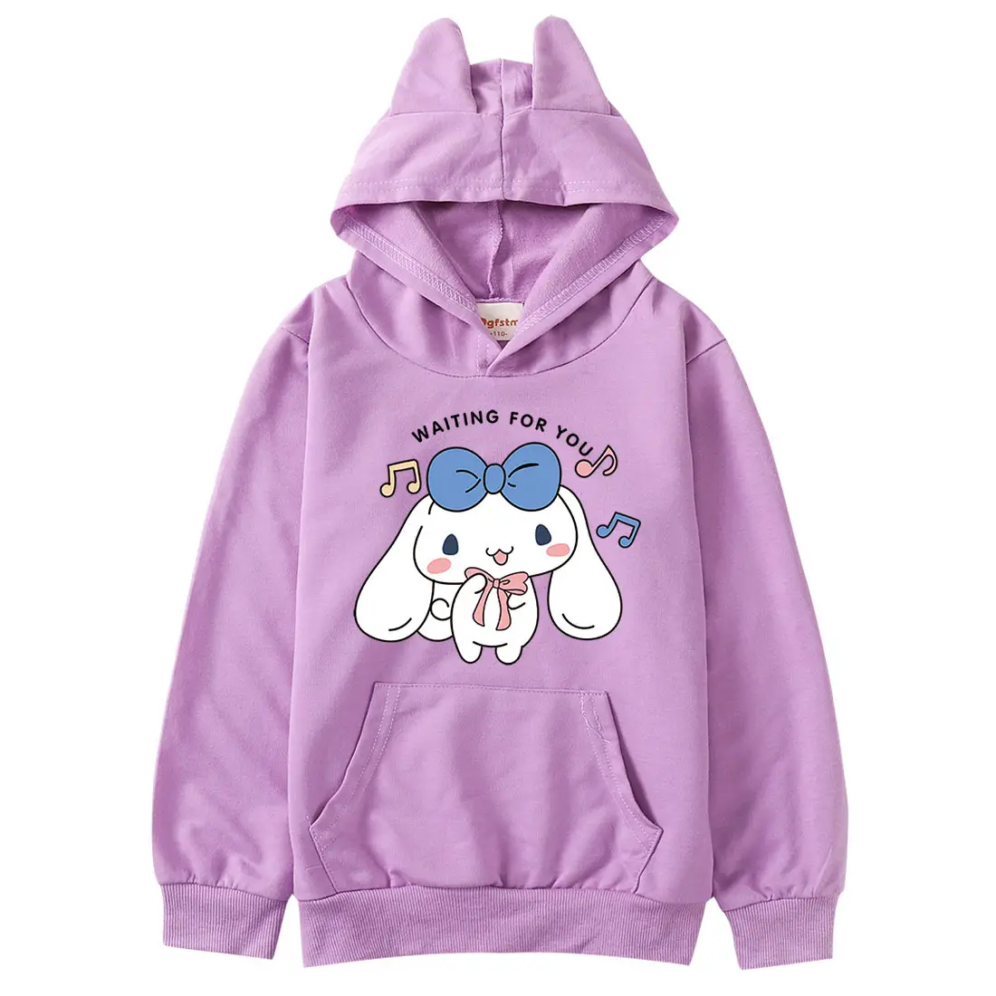 Orange Dog Hoodie for Kids Small Medium