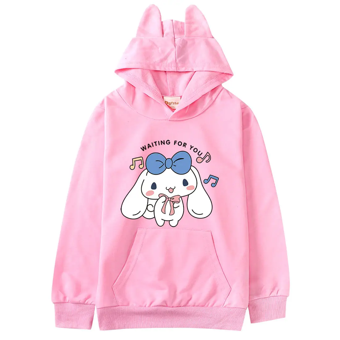 Orange Dog Hoodie for Kids Small Medium