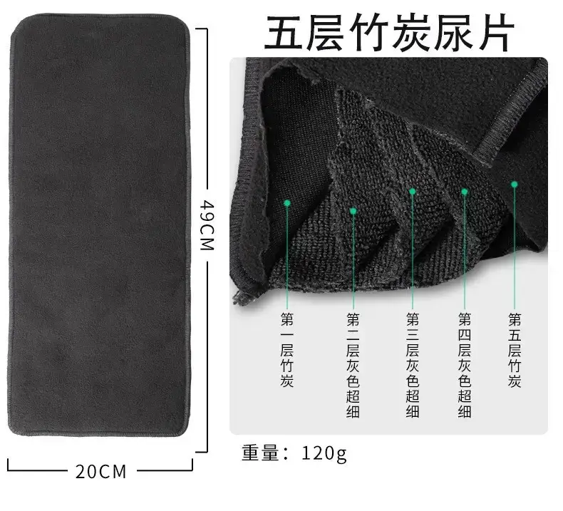 Incontinence Diaper for Elderly Washable Leak-proof Anti-lateral Leak - Image 8
