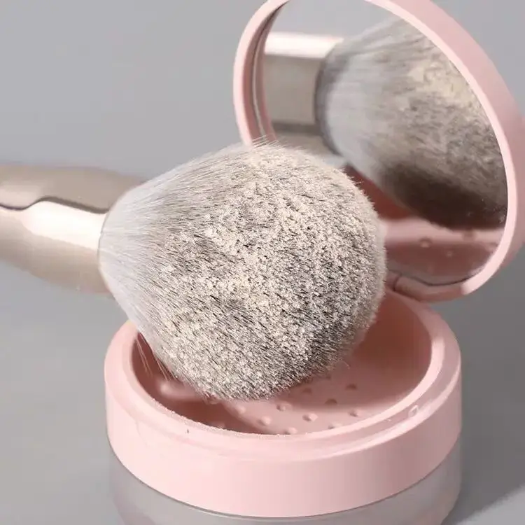 14 Piece Green Makeup Brush Set for Beginners