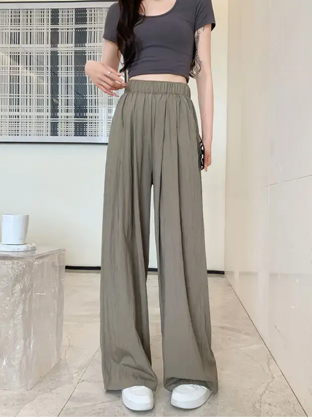 Japanese Yamamoto Pants Wide Leg Casual Spring Summer