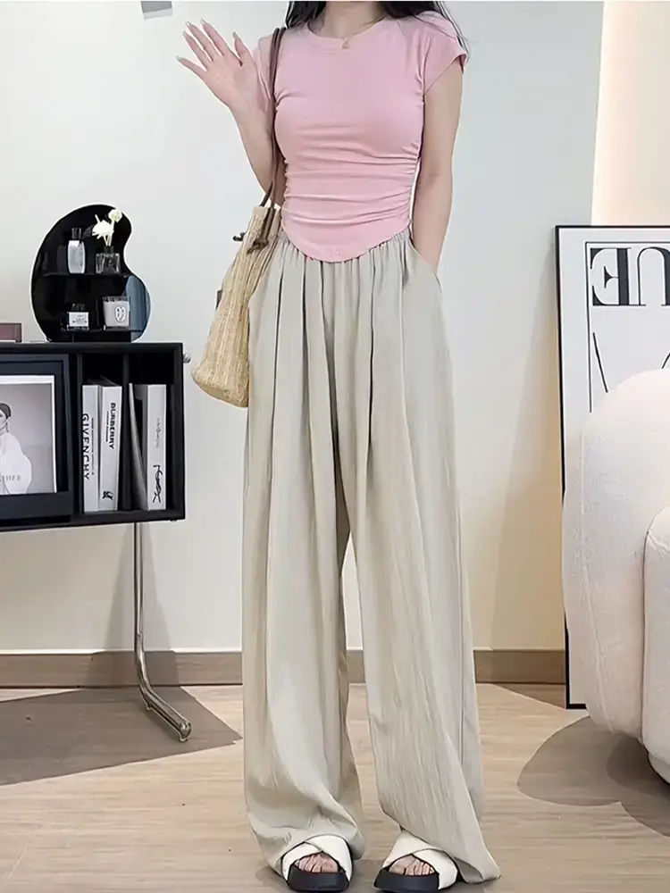 Japanese Yamamoto Pants Wide Leg Casual Spring Summer