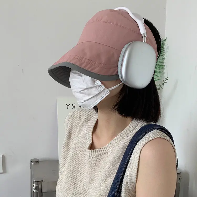 Double-sided Waterproof Open Top Cap with Horse Tail Mask