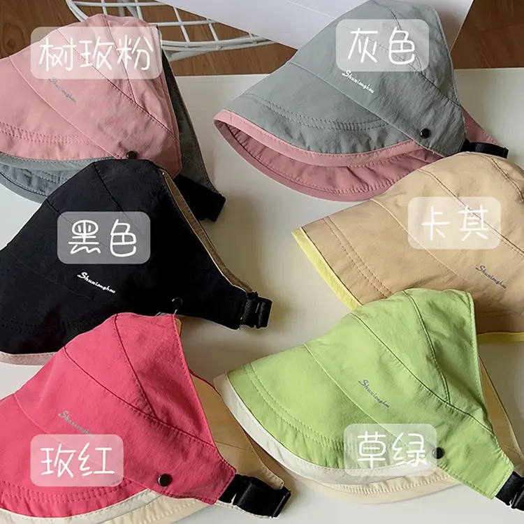 Double-sided Waterproof Open Top Cap with Horse Tail Mask
