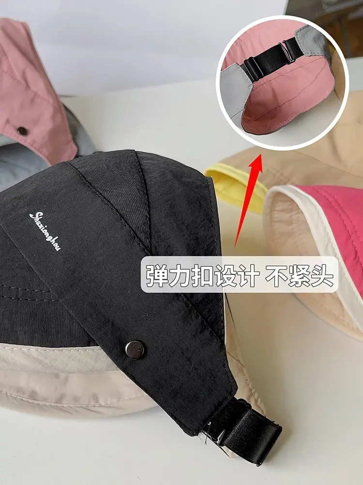 Double-sided Waterproof Open Top Cap with Horse Tail Mask — feature 12
