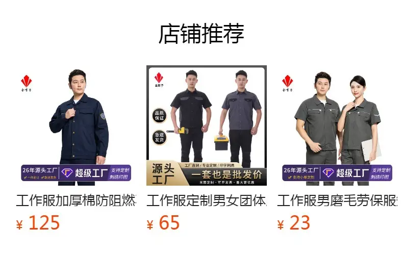 Men & Women Blue Auto Repair Work Suit Set — feature 1